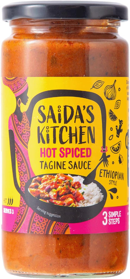 Hot Spiced Tagine Sauce – Ethiopian Style - 6 pack