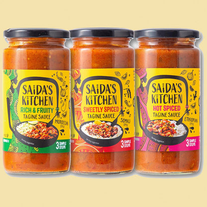 Taster Pack x 3 - Moroccan, Ethiopian & Somali Tagine Sauce